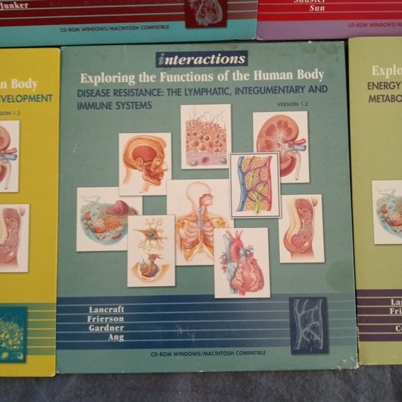Interactions Exploring the Functions of the Human Body Lot of 7 Homeschool CD - Picture 9 of 16